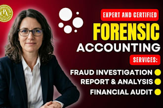 perform forensic accounting, fraud investigation and asset tracing
