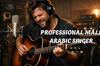 be your arabic male vocalist songwriter and singer