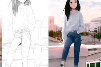 create manga webtoon comic in any genre romance action