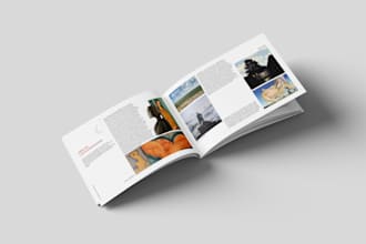 design a professional portfolio layout