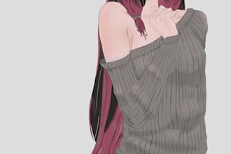 draw fanart and anime illustration