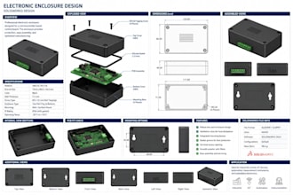 design professional electronic enclosures and pcb housings using solidworks