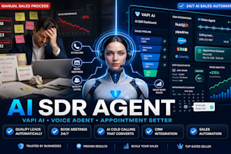 build ai sdr agent, vapi ai voice agent and