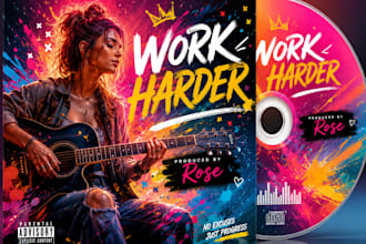 design ep cover, album cover, mixtap cover, and music cover art