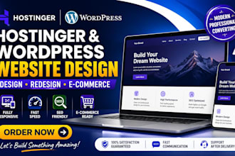 hostinger website design wordpress website design hostinger redesign hostinger