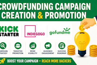 crowdfunding kickstarter indiegogo gofundme