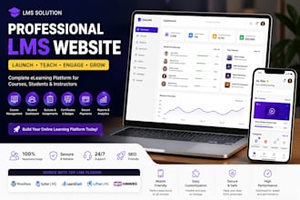 build wordpress lms website with tutor lms and learndash