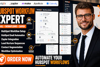 hubspot email, hubspot workflow, hubspot CRM, hubspot zapier, hubspot expert