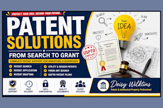 do patent search prior art search and uspto patent filing support