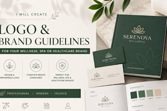 design brand identity guide for spiritual brands holistic healer coaches brands
