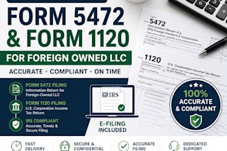 file form 5472 and form 1120 for foreign owned llc