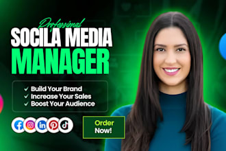 social media marketing manager social media content creator social media