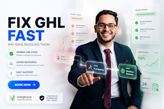 fix gohighlevel errors, automation, funnels, and CRM issues fast