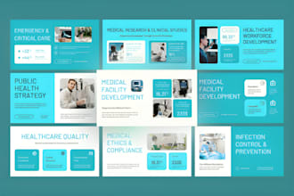design medical healthcare powerpoint, nursing, pharmaceutical presentation