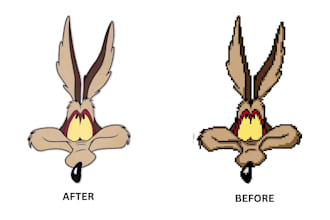 vectorize logo, convert png, jpg to vector in illustrator