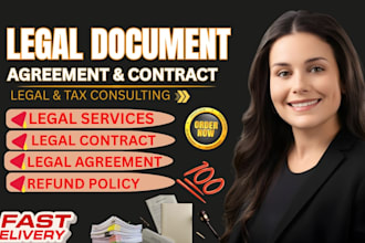 create edit format your legal documents, agreements, contracts,business proposal
