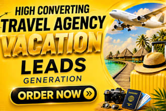 travel agency leads vacation leads travel website travel affiliate leads website