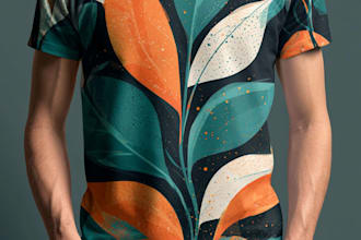clothing design and graphic t shirt design