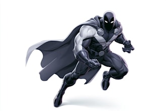 do a superhero comic