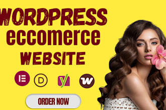 build wordpress ecommerce website design, wordpres business website development