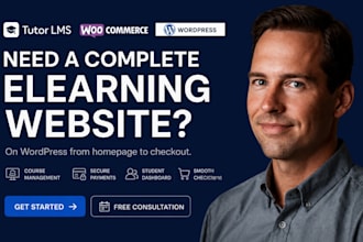 build an online course website with learndash, tutor lms or lifterlms website