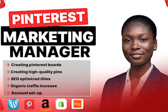 be your pinterest manager for SEO traffic and growth