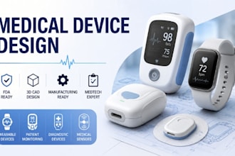 medical device enclosure, medtech product, wearable device, fda prototype