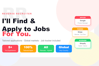 professionally reverse recruit apply for remote jobs search and job applications