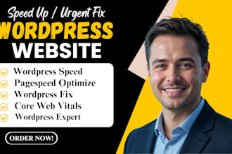 speed up and secure your wordpress website urgent fix bugs