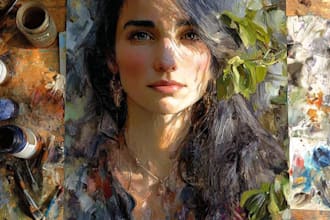 paint an oil replica of any painting with free shipping