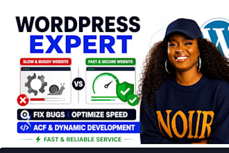 fix, add and update acf and cpt in your wordpress website