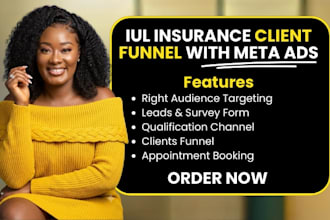 iul insurance leads iul insurance life insurance leads insurance leads funnel
