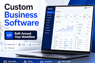 build custom business software tailored to your workflow