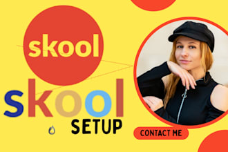 skool community setup skool community manager skool online course skool manager
