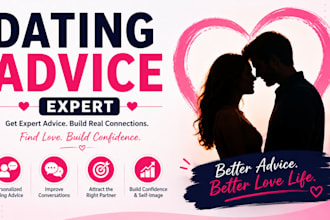 be your relationship coach and offer expert dating advice