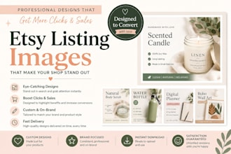 redesign etsy listing image etsy photo and product infographic