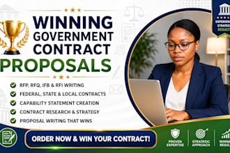 secure and win government contract, bid proposals, rfp, rfq and rfi responses