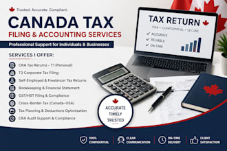 do canada tax filing cra t1 t2 bookkeeping and gst hst returns