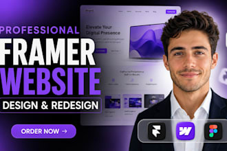 develop framer website, framer design, design framer website, figma to framer