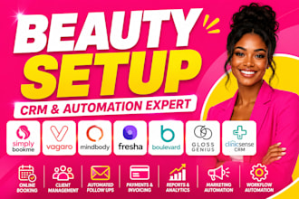 beauty simplybookme vagaro mindbody fresha boulevard glossgenius clinicsense crm