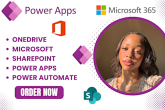 develop powerapps, power automate solutions,sharepoint