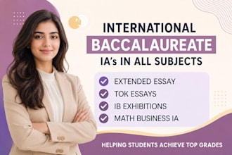 perfectly do ib math ia, economics ia and business ia
