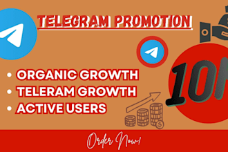 market your crypto telegram channel for organic growth