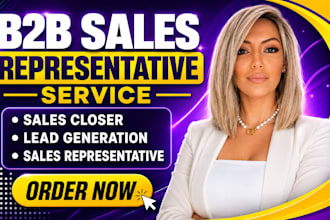 high ticket sales closer lead generation salesperson b2b sales leads cold calls