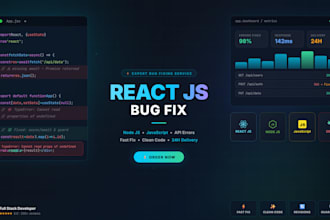 react js node js and javascript bug fixing
