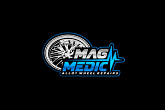 make best quality mag medic logo with wheel repair