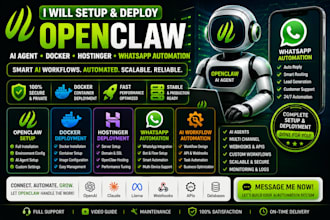 openclaw docker openclaw setup openclaw hostinger open claw whatsapp automation
