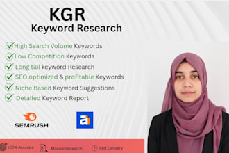 do kgr keyword research for fast google ranking