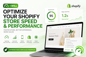 optimize your shopify store speed and performance