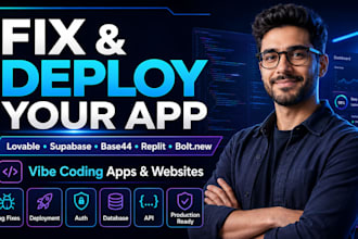 fix lovable deploy replit web app supabase aws cloud firebase dns vercel base44